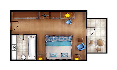 Bungalov Standart Bahçe Manzaralı Oda